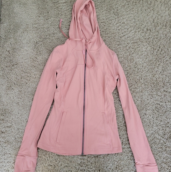 Lululemon Hooded Define Jacket Nulu Pink Pastel Size 6 - Picture 7 of 10